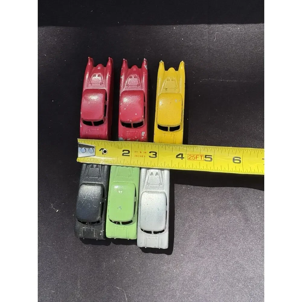 Vintage 1950s Midgetoy Futuristic Space Age Dream Car Lot Of 6 Diecast Cars Lo14